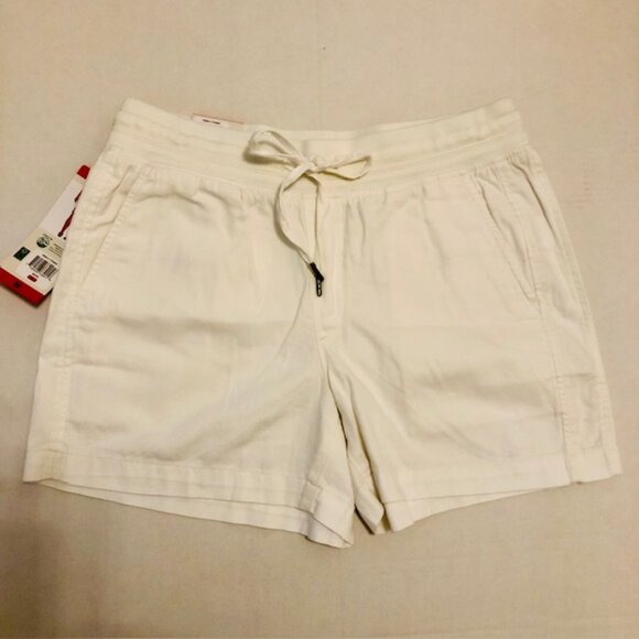 ORVIS Women's Pull on Shorts With Pockets, White - Picture 1 of 5